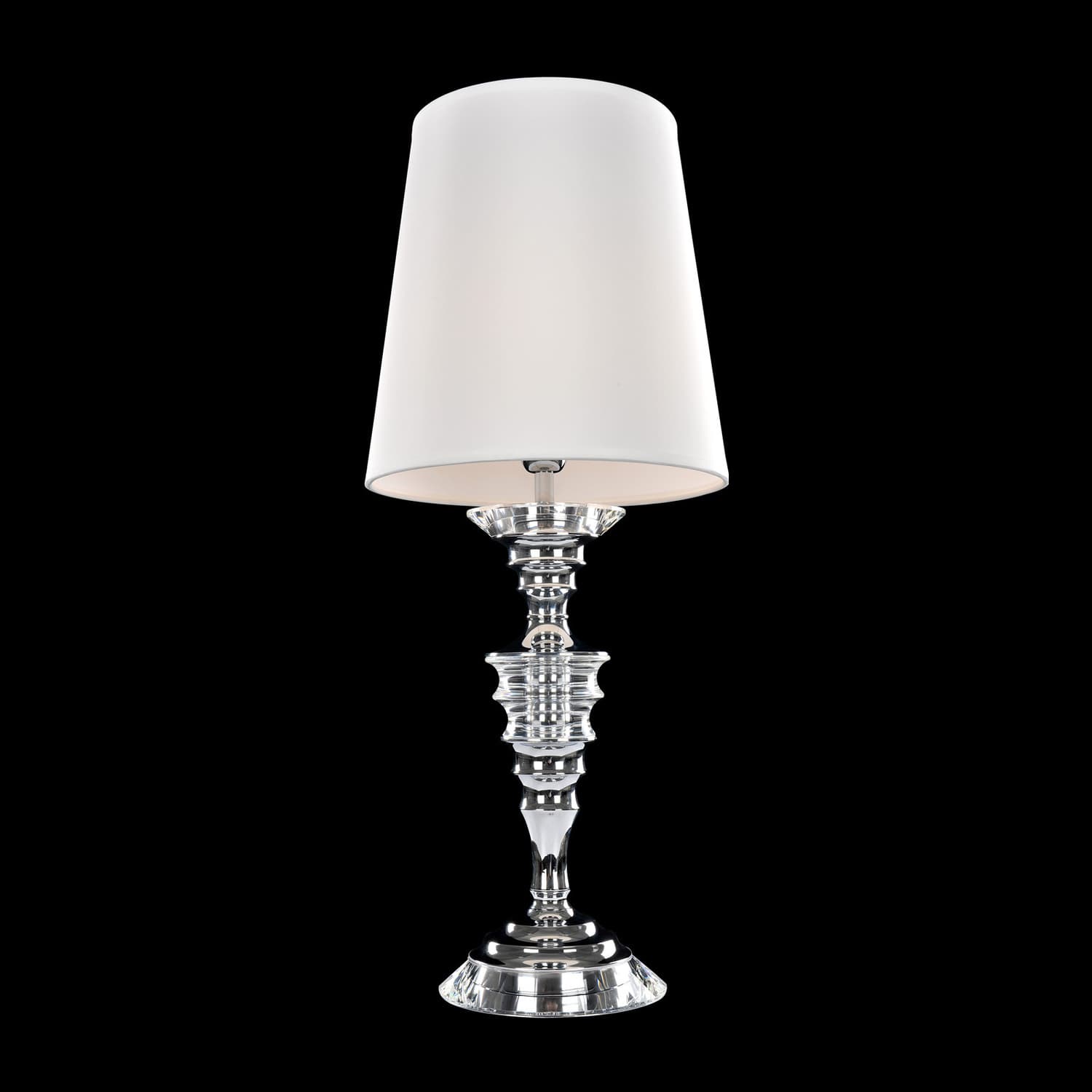Cosimo 1 LT Chrome/Clear Table Lamp Allegri