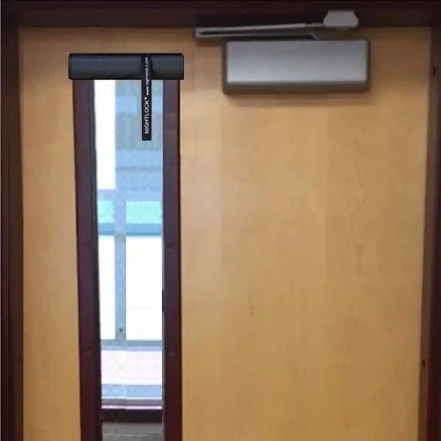 Nightlock Lockdown Safety Shade, 12″ X 36″ For Windows Up To 9”W x 30”L