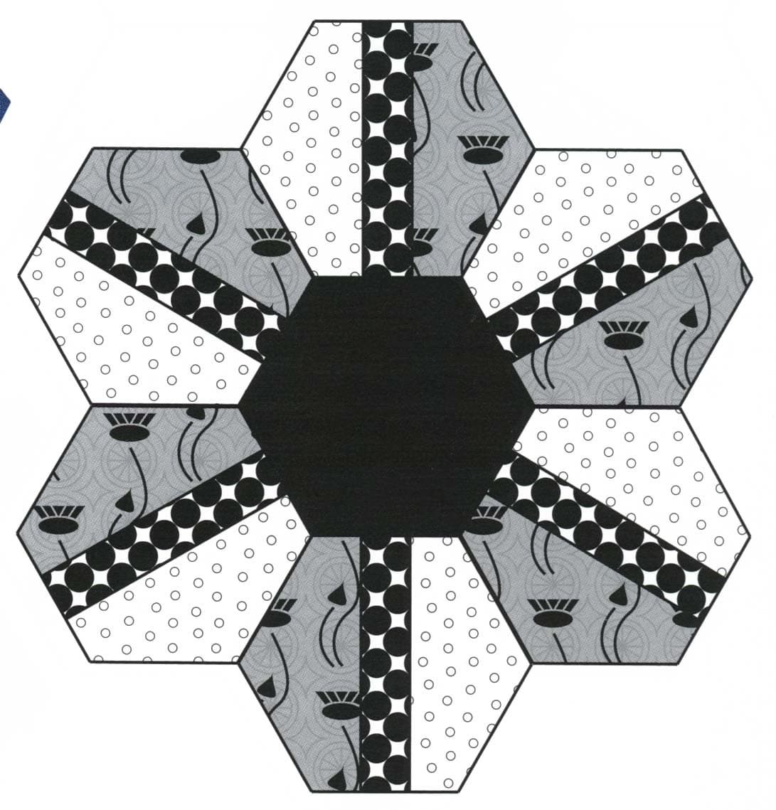 Pieced Hexies - thumbnail 5