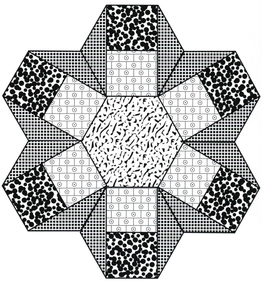 Pieced Hexies - thumbnail 6
