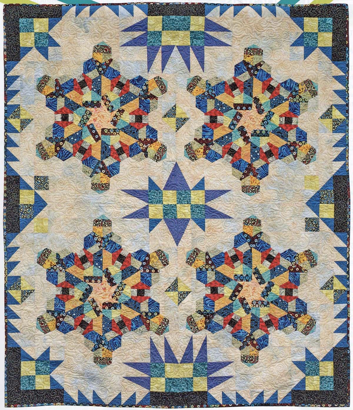 Pieced Hexies Deux - thumbnail 4