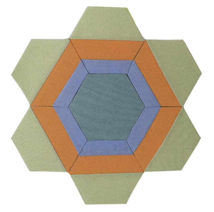 Pieced Hexies Deux - thumbnail 6