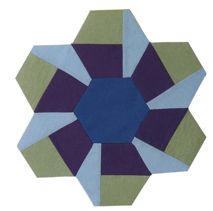 Pieced Hexies Deux - thumbnail 7