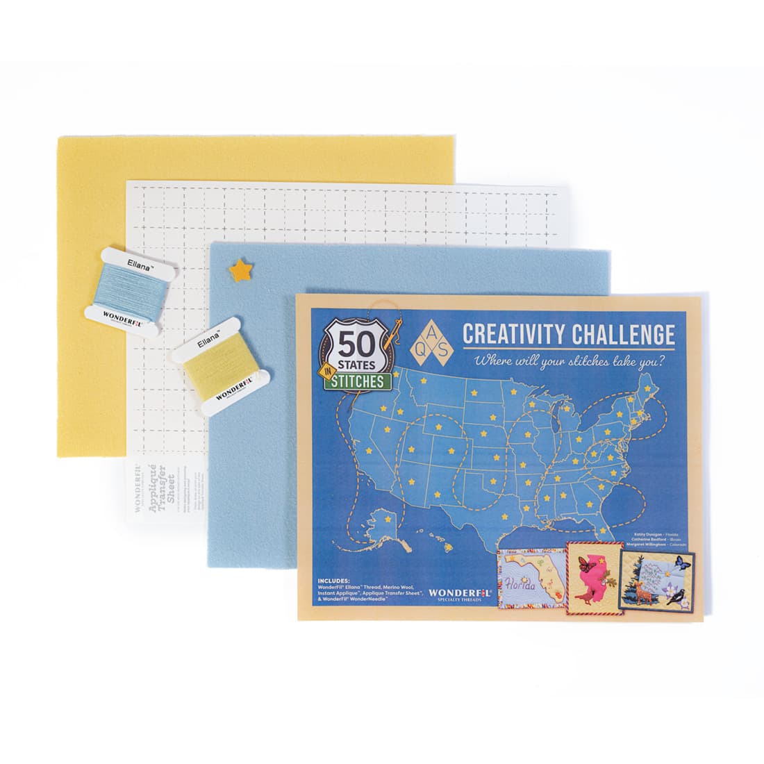 50 States in Stitches – Kit A