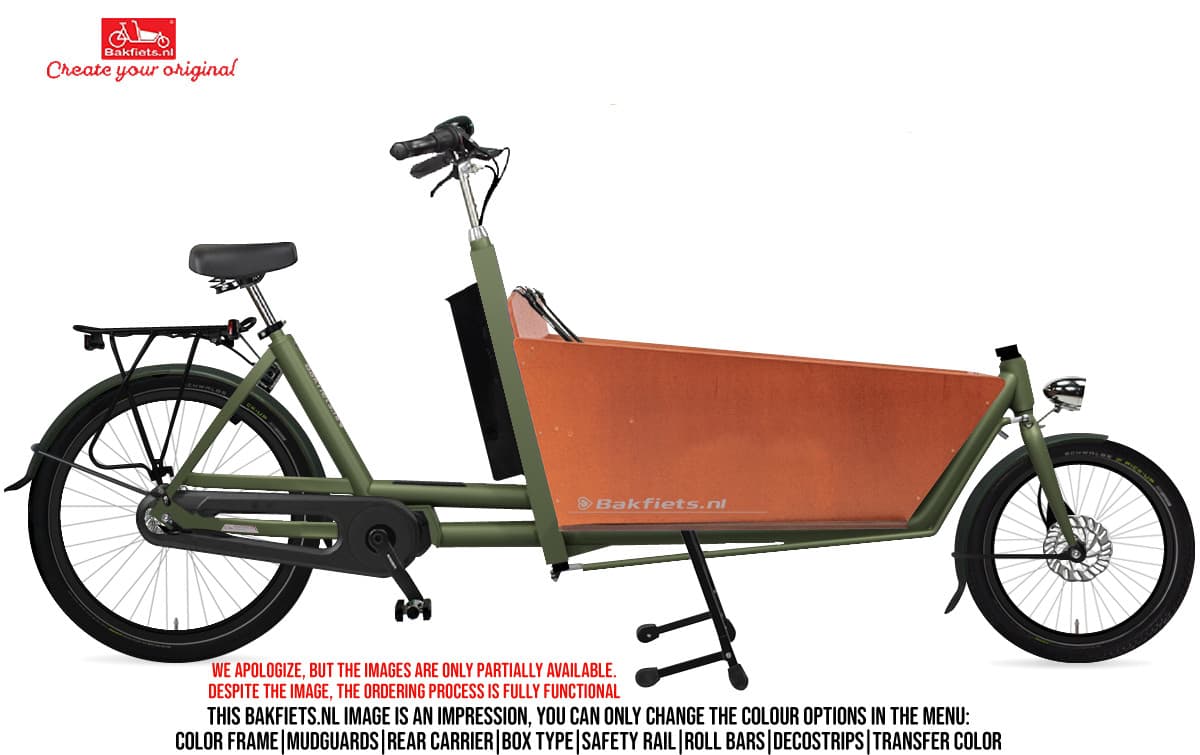 Custom e-cargobike for Thomas