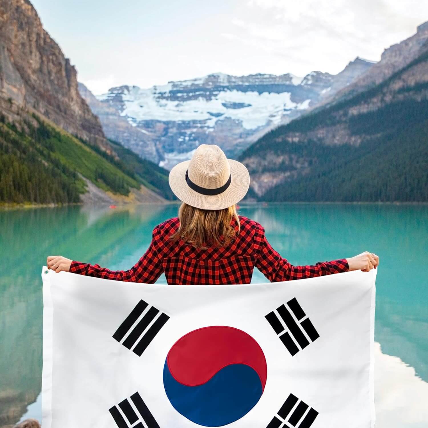 EverStrong Embroidered South Korea Flag 3×5 Foot - thumbnail 7