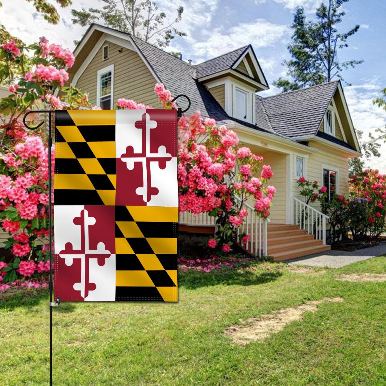 Maryland State Decorative Garden Flags for Home Decor – 18 x 12.5 Inch - thumbnail 5