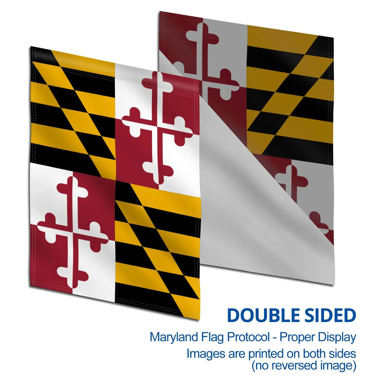 Maryland State Decorative Garden Flags for Home Decor – 18 x 12.5 Inch - thumbnail 3