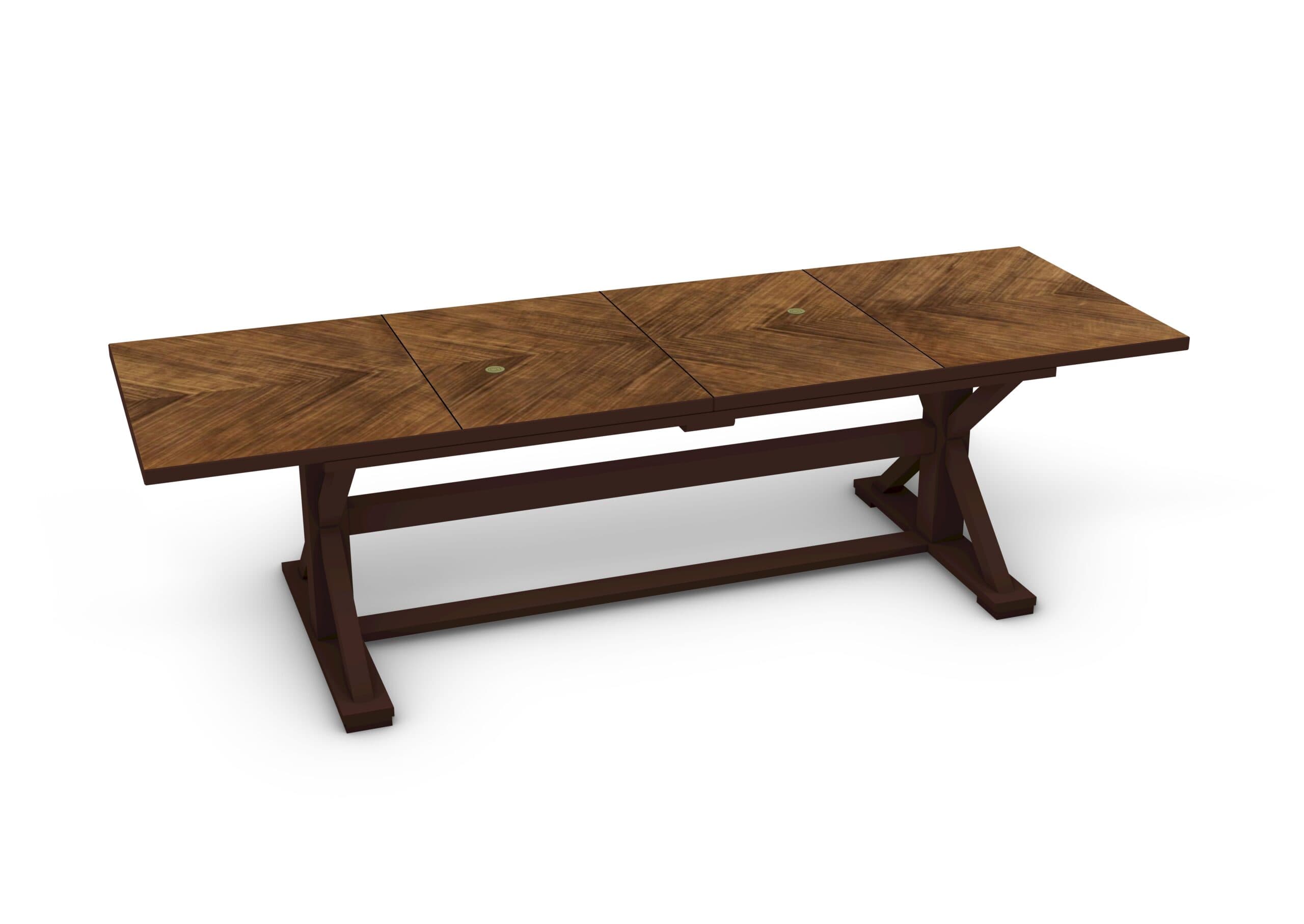 Large Round Modular Dining Table for a Great Room – X Console - thumbnail 7