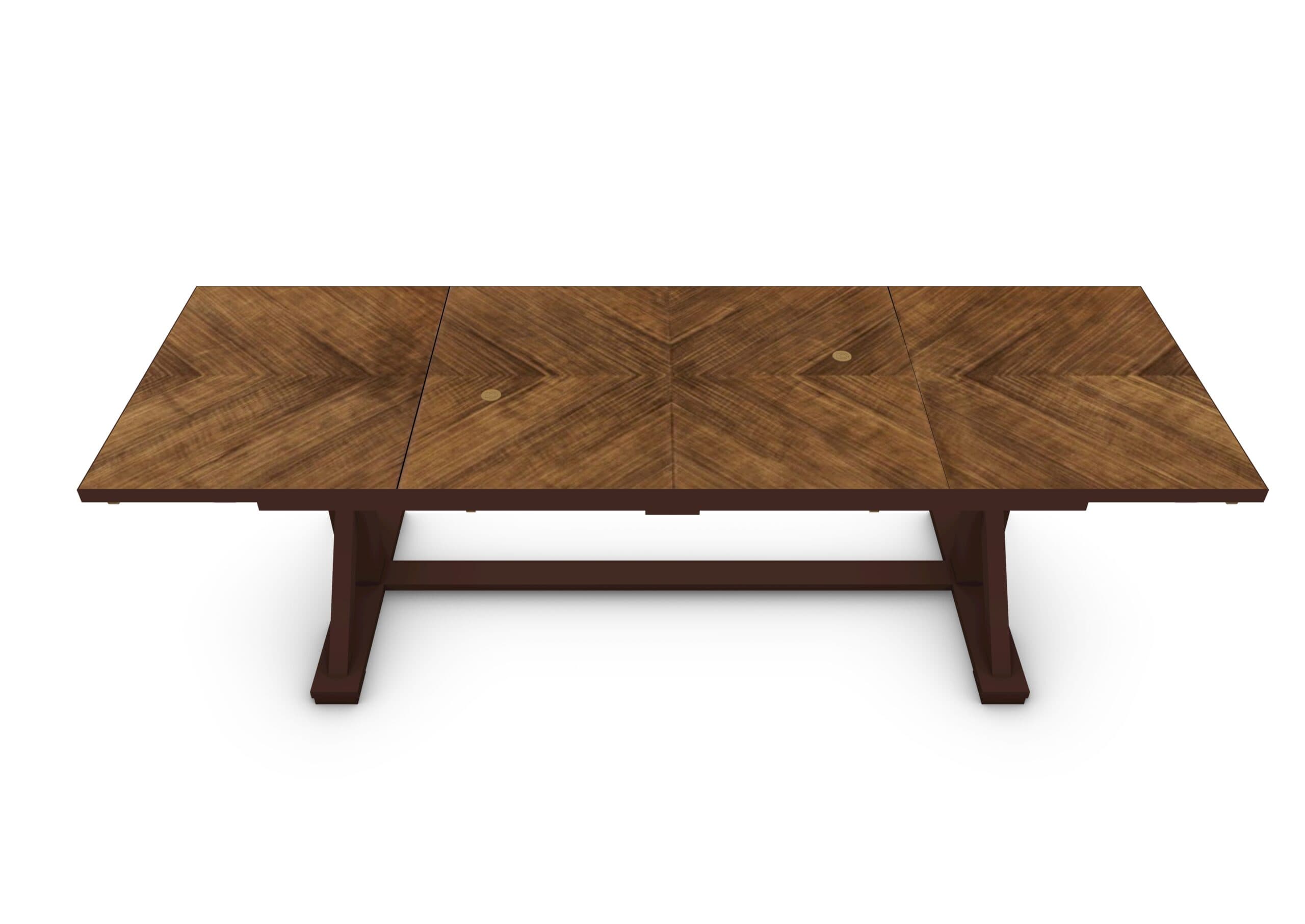 Large Round Modular Dining Table for a Great Room – X Console - thumbnail 3