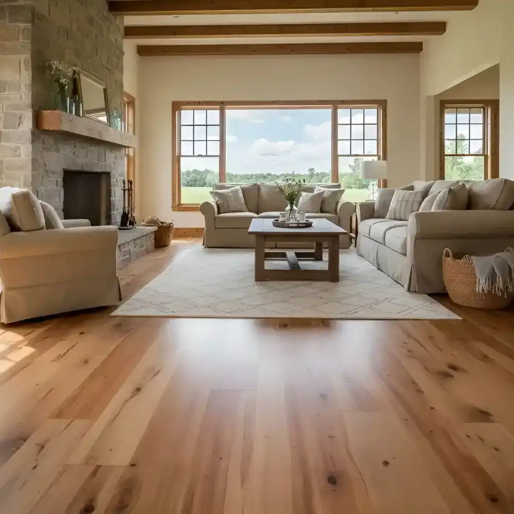 Rustic Hickory Flooring Sample Box