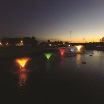 Fountain LED Light Set By Kasco
