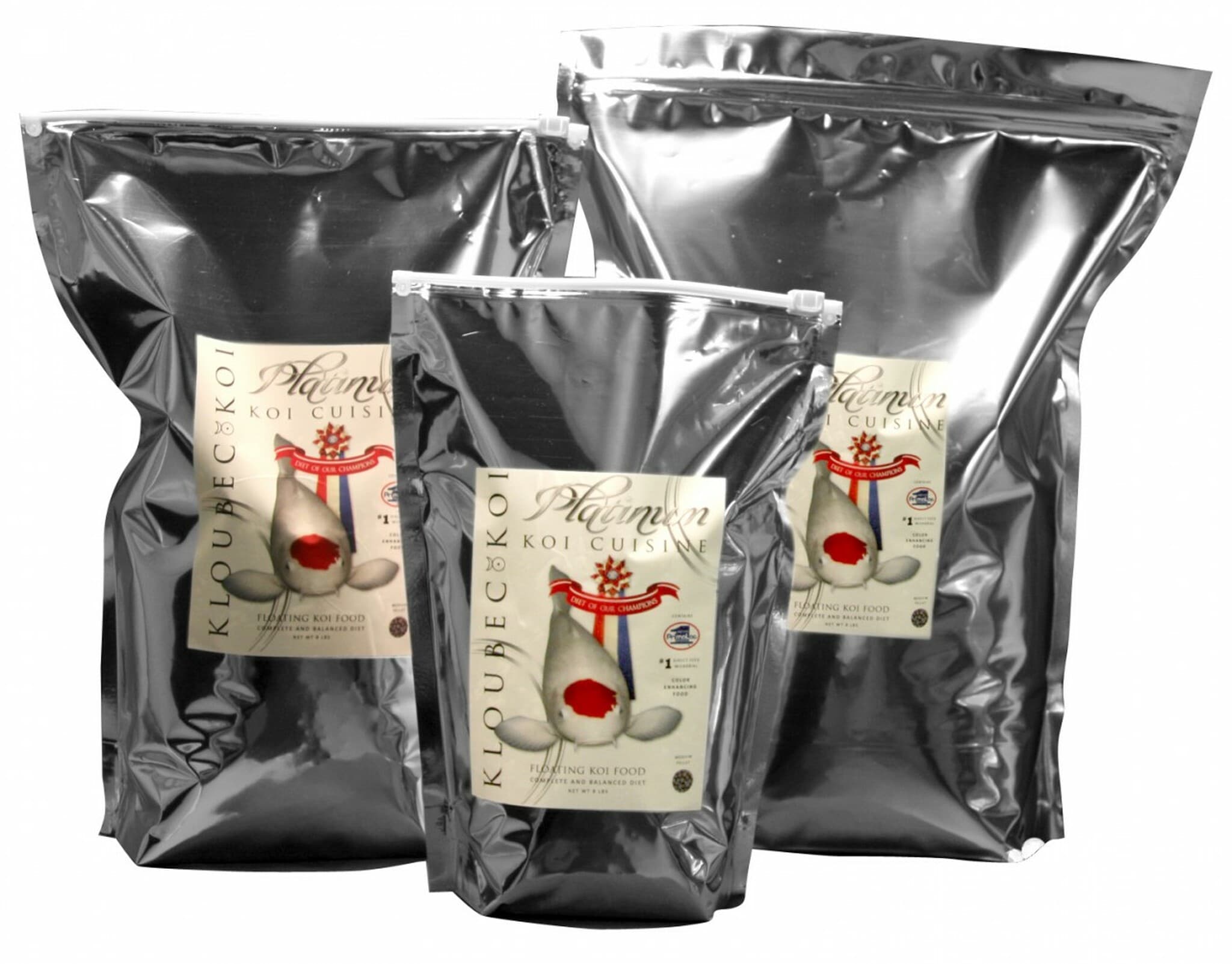 Koi Food – Platinum Koi Cuisine (Color Enhancing/All Season Diet/Floating)