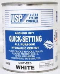 Hydraulic Cement White (5 Gallons)