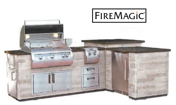 FireMagic Grill & BBQ Island