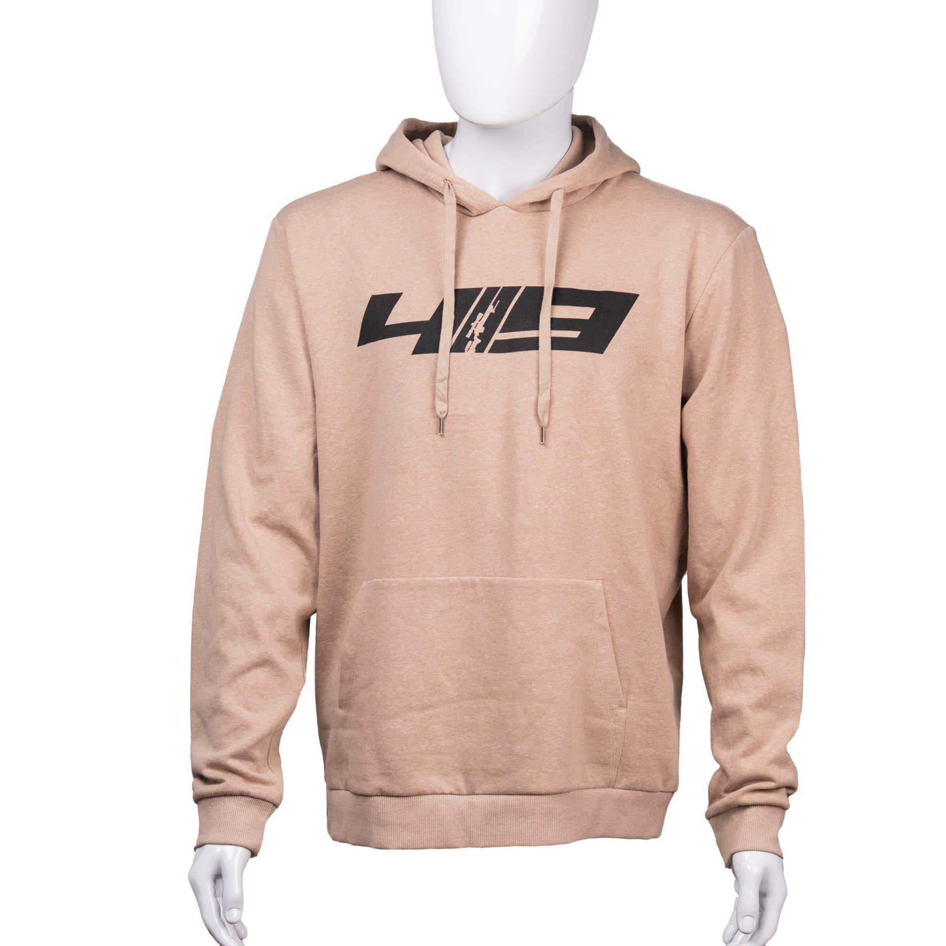 Rifle Logo Hoodie, Desert Tan - thumbnail 2
