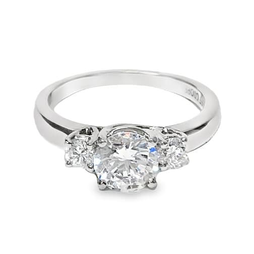 PLATINUM DIAMOND RING MOUNTING