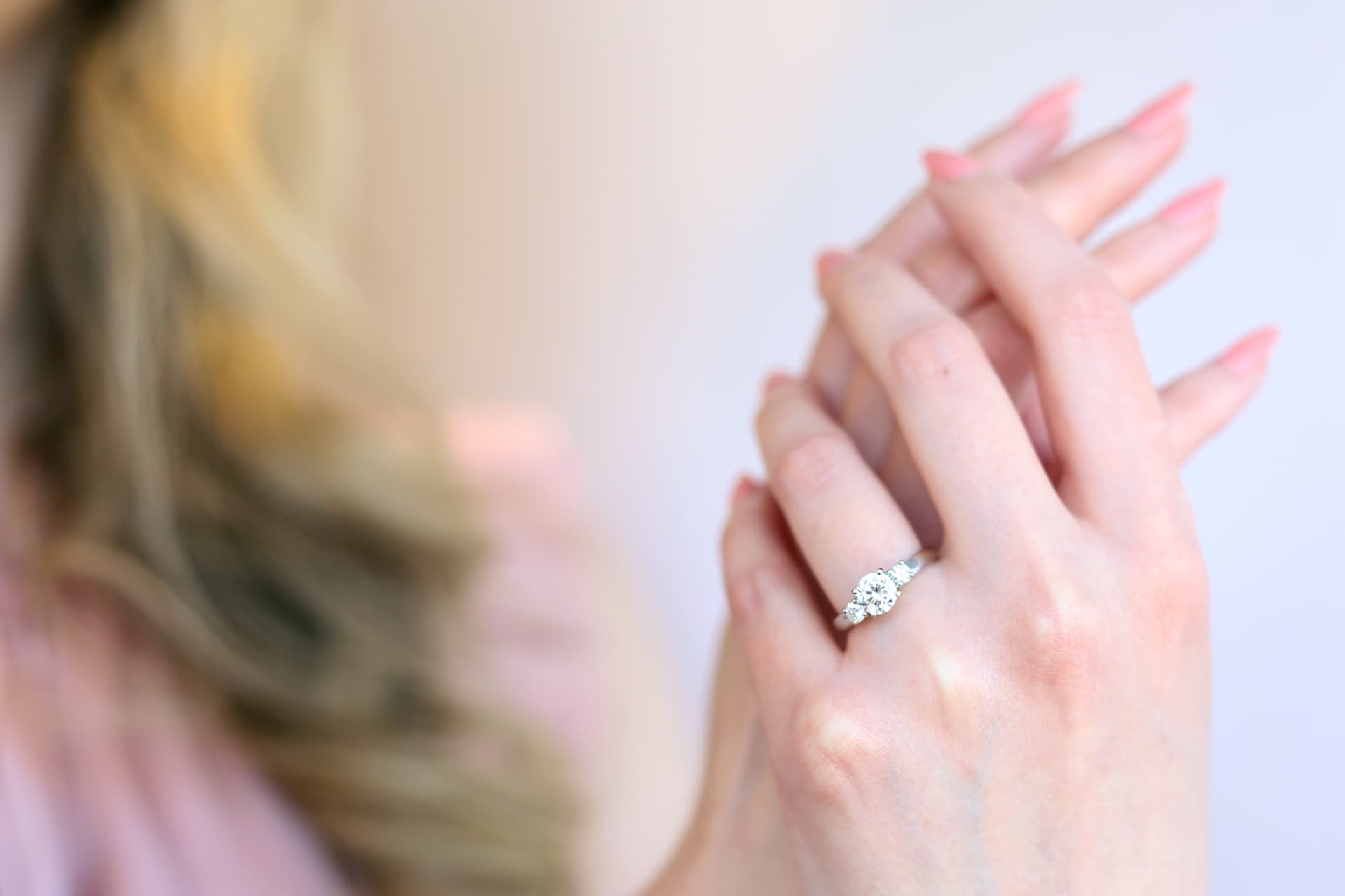 PLATINUM DIAMOND RING MOUNTING - thumbnail 4