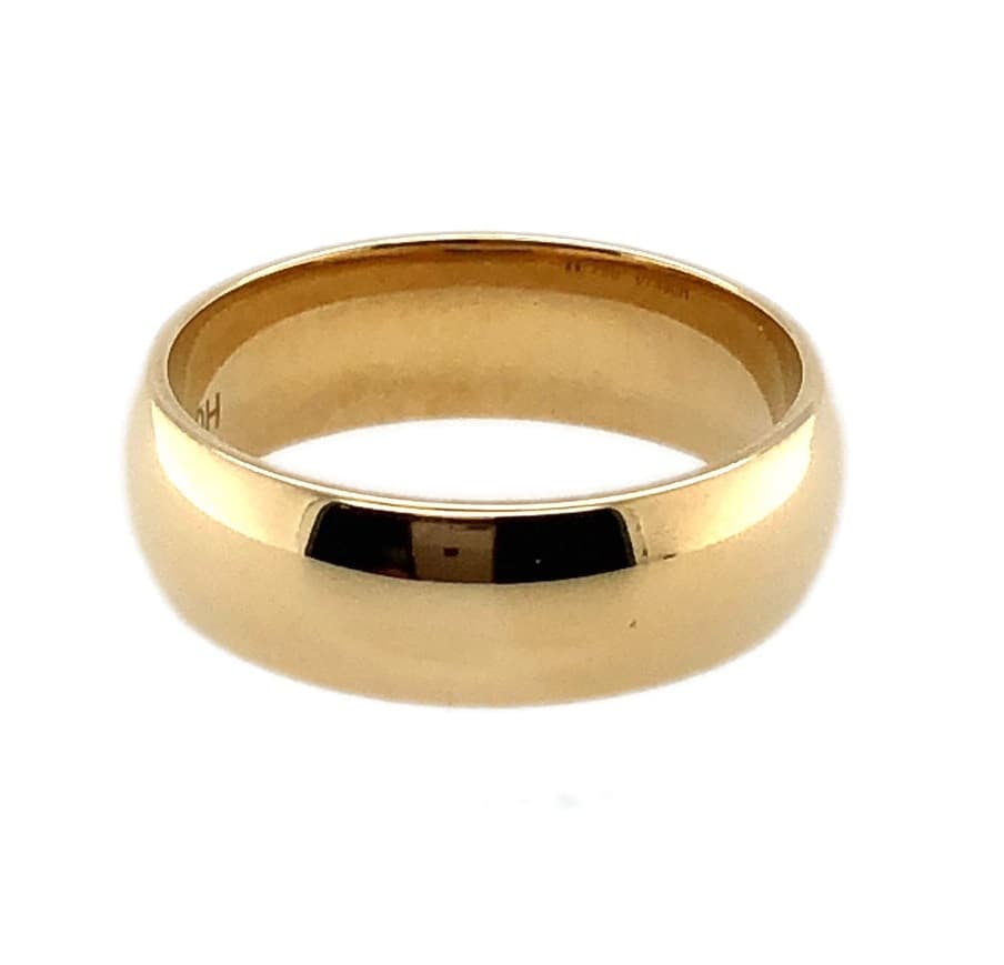 YELLOW GOLD WEDDING RING