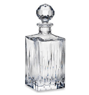 CRYSTAL SOHO SQUARE DECANTER
