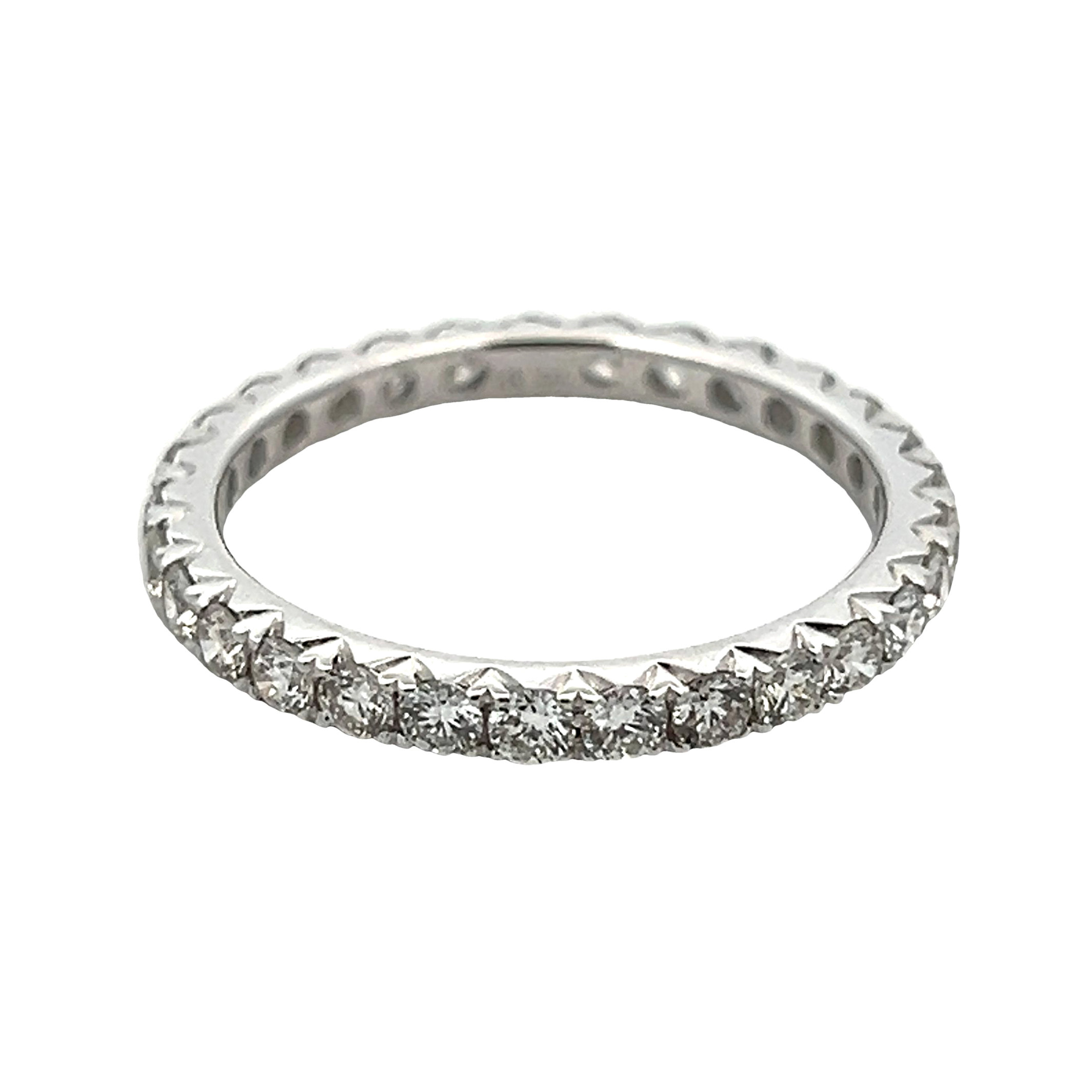 WHITE GOLD DIAMOND ETERNITY RING
