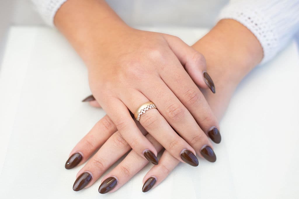 YELLOW GOLD DIAMOND WEDDING RING - thumbnail 4