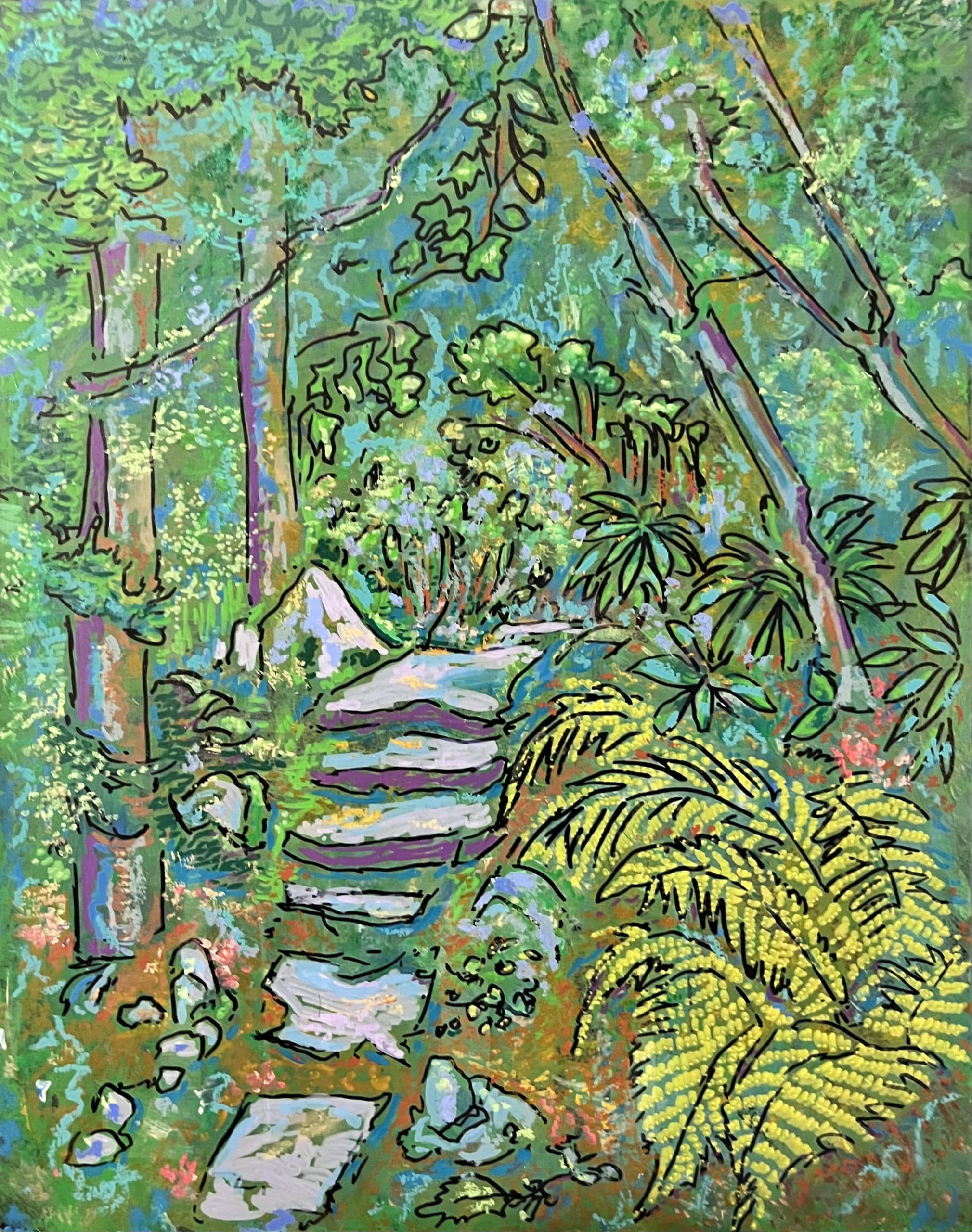 AMONG THE FERNS