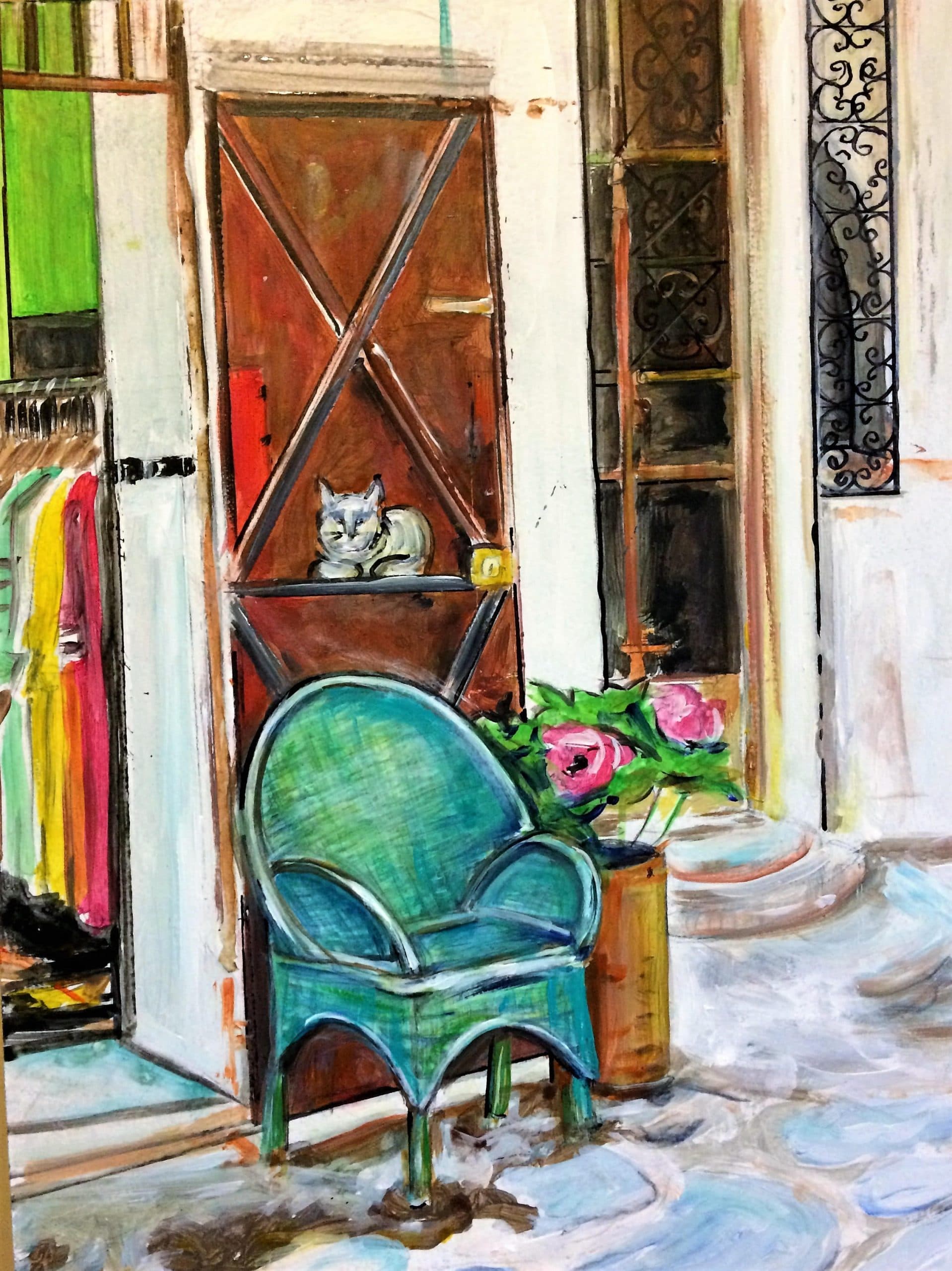 TANGIER – THE PAINTED DOOR