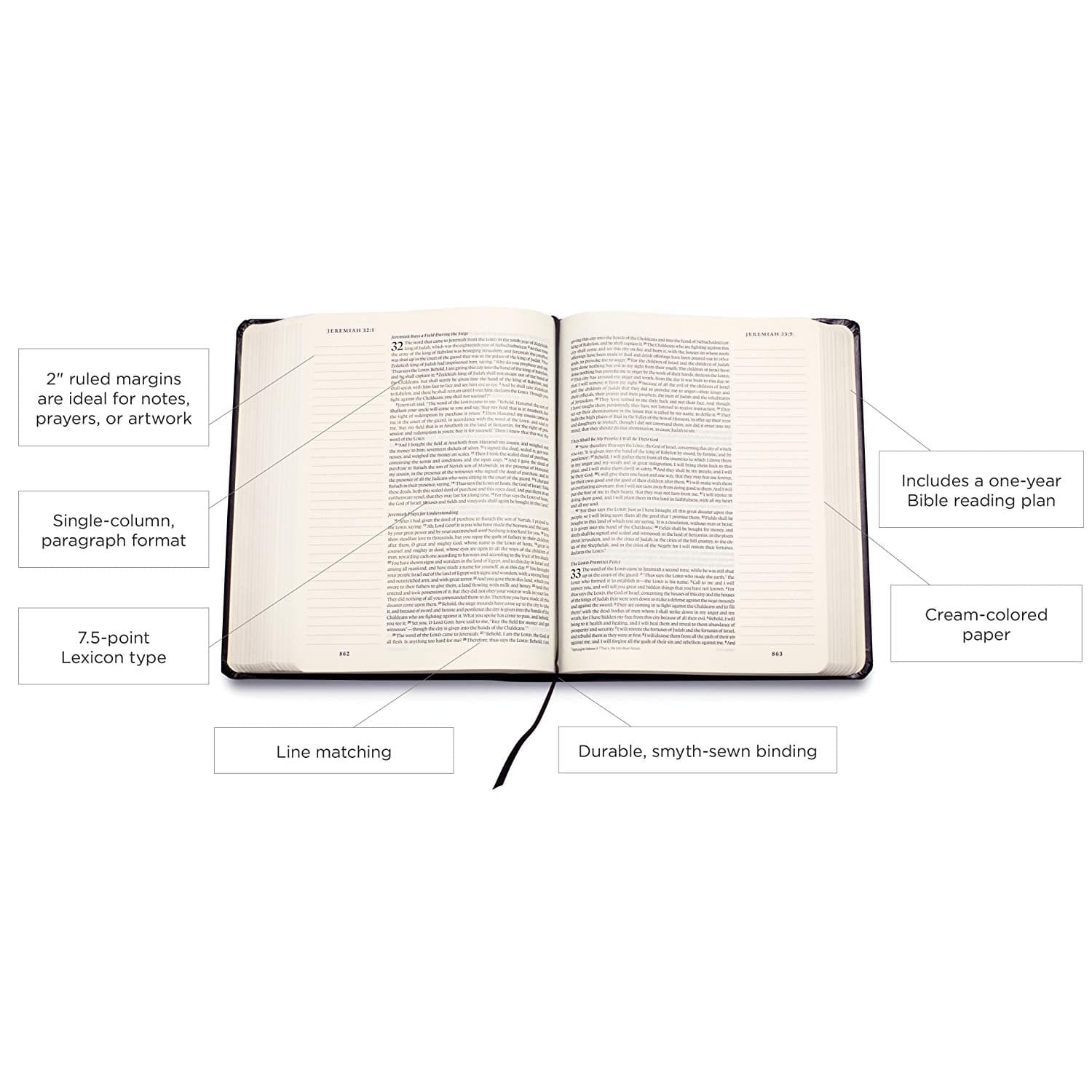 ESV BIBLE – Single Column Journaling Bible - thumbnail 2