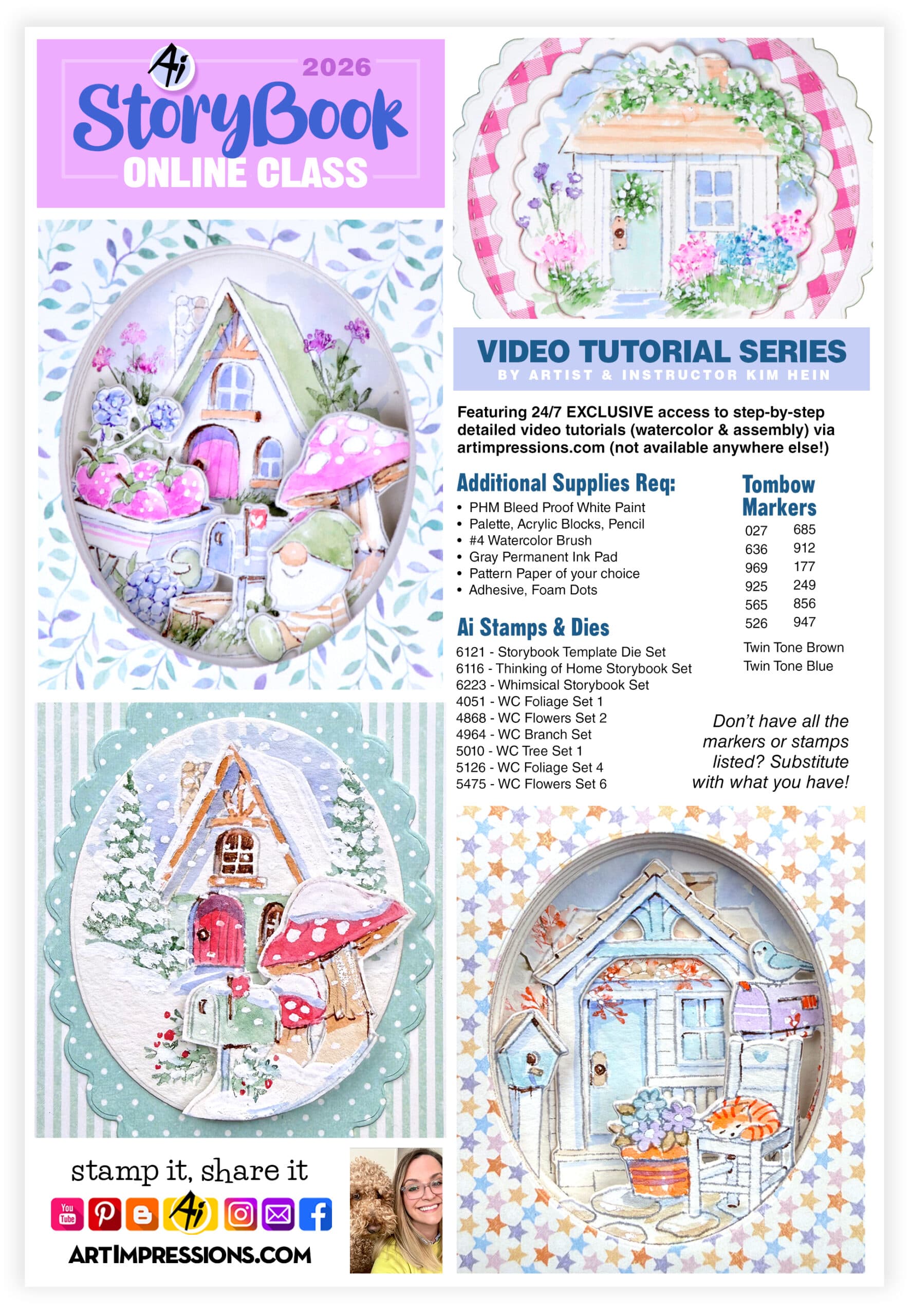 Storybook Series **ONLINE** Class with Kim! - thumbnail 7