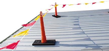 Roof Perimeter Safety Warning Line 1200′ Kit