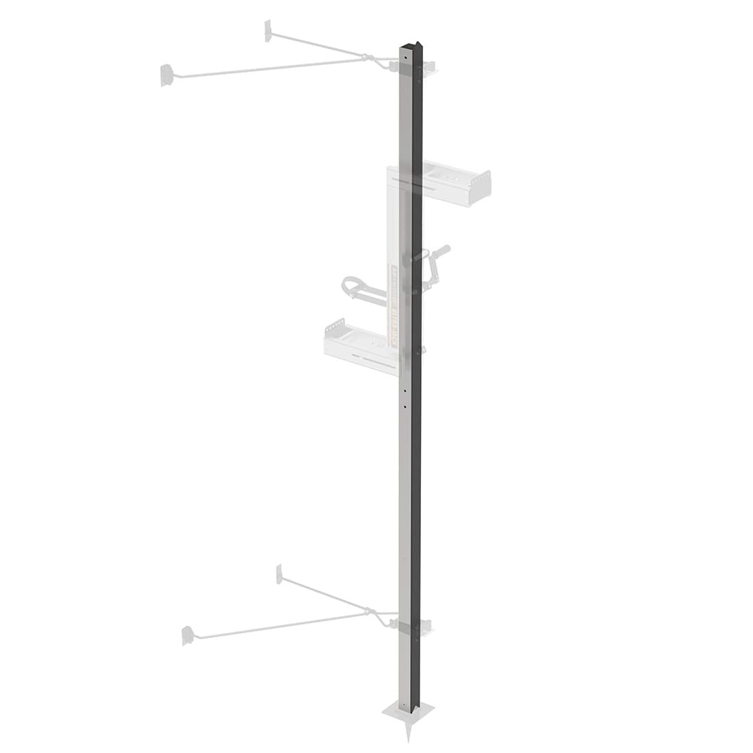 24′ Metaltech Aluminum Pump Jack Scaffold Set - thumbnail 7