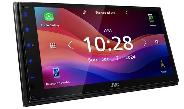 JVC KW-M695BW Monitor With Receiver