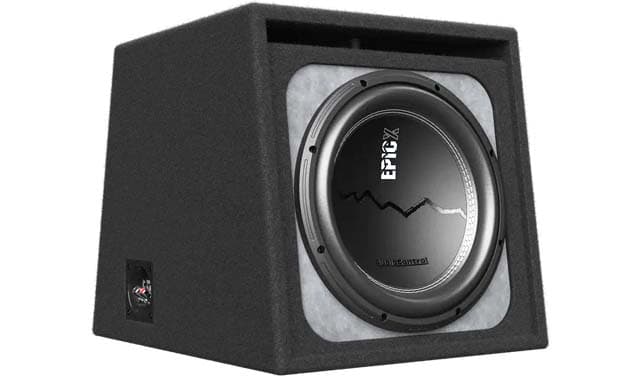 Audio Control EPICX Series Loaded 12″ Vented Subwoofer Enclosure