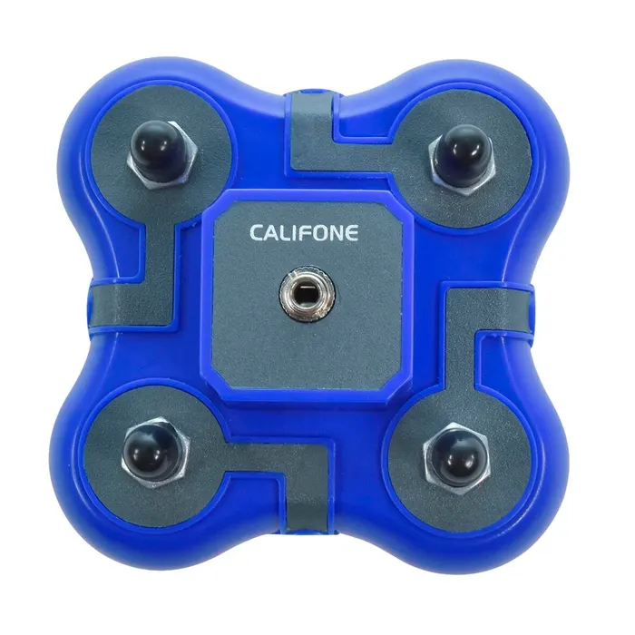 Califone Listening First 1114-BL Stereo Jackbox, 4-Position (Blue)