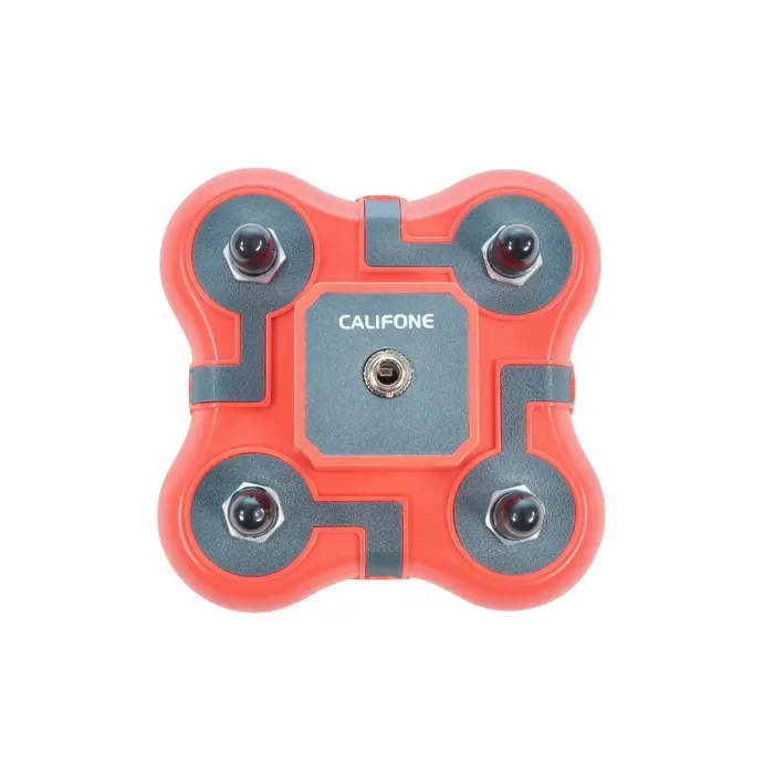 Califone Listening First 1114-RD Stereo Jackbox, 4-Position (Red)