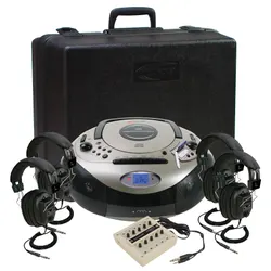 Califone 1886PLC Spirit SD 4-Person Listening Center