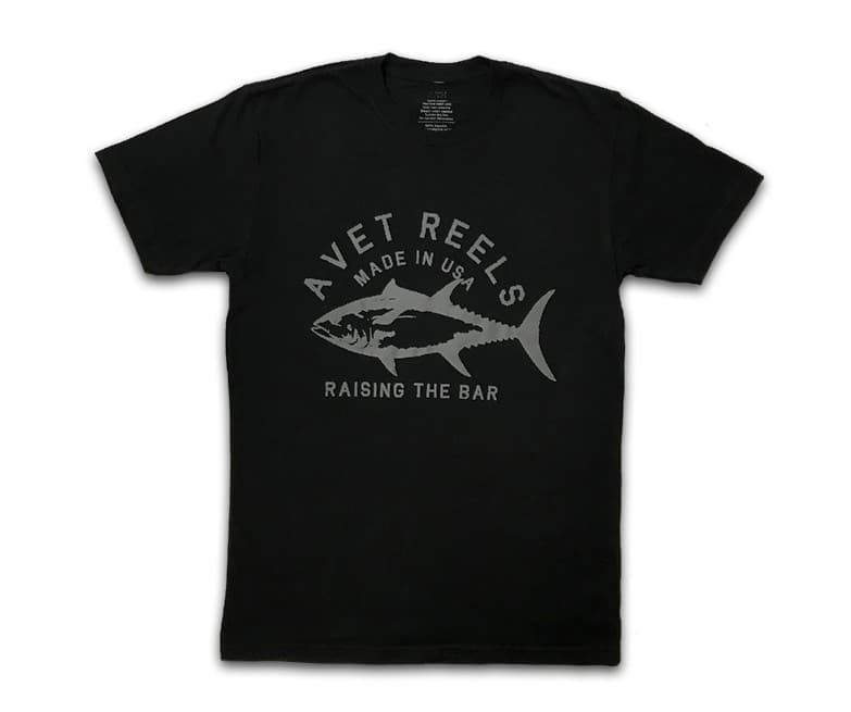 Avet BLACK and Gray T-SHIRT