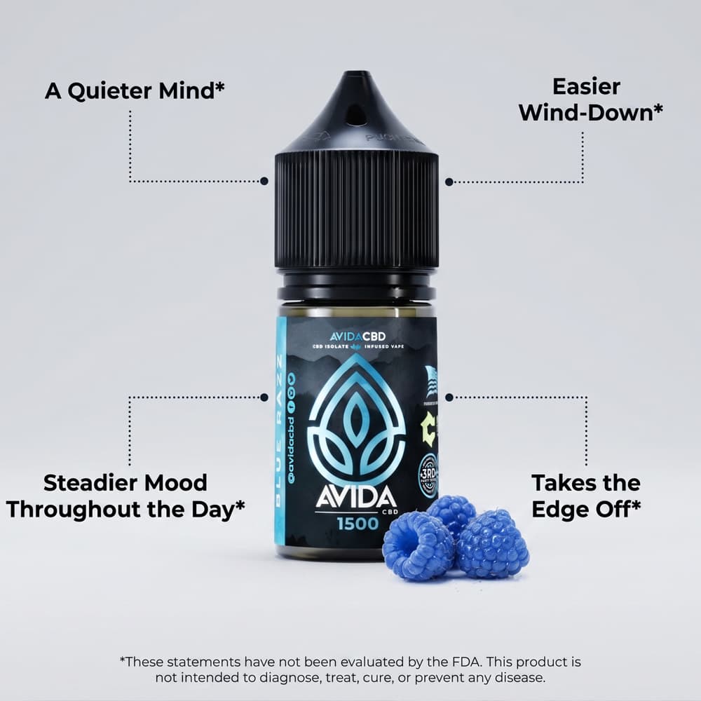 Blue Razz – CBD Vape Juice - thumbnail 2