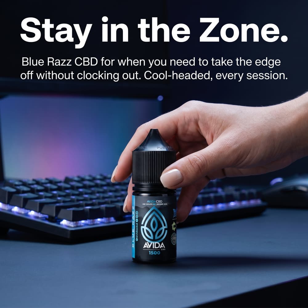 Blue Razz – CBD Vape Juice - thumbnail 5