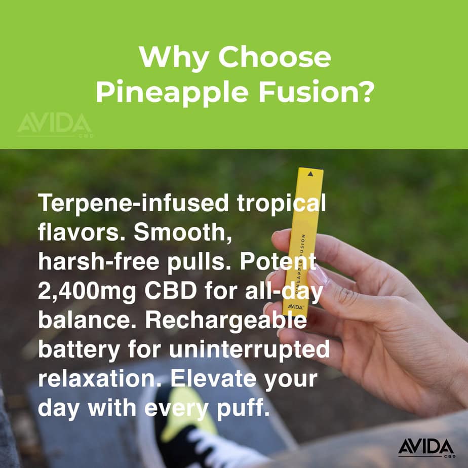 Pineapple Fusion – CBD Vape Pen - thumbnail 7
