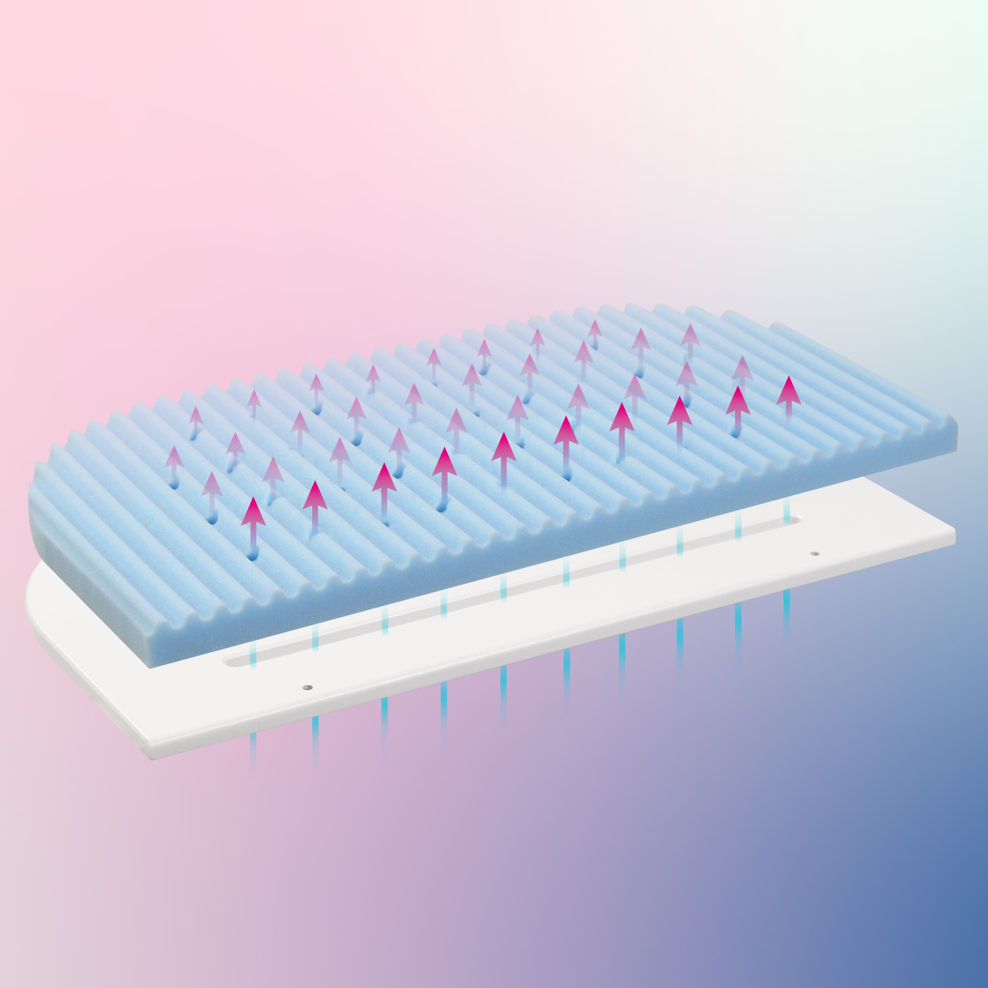 Relief Wave Mattress Pad for Maxi and Maxi Tall - thumbnail 4