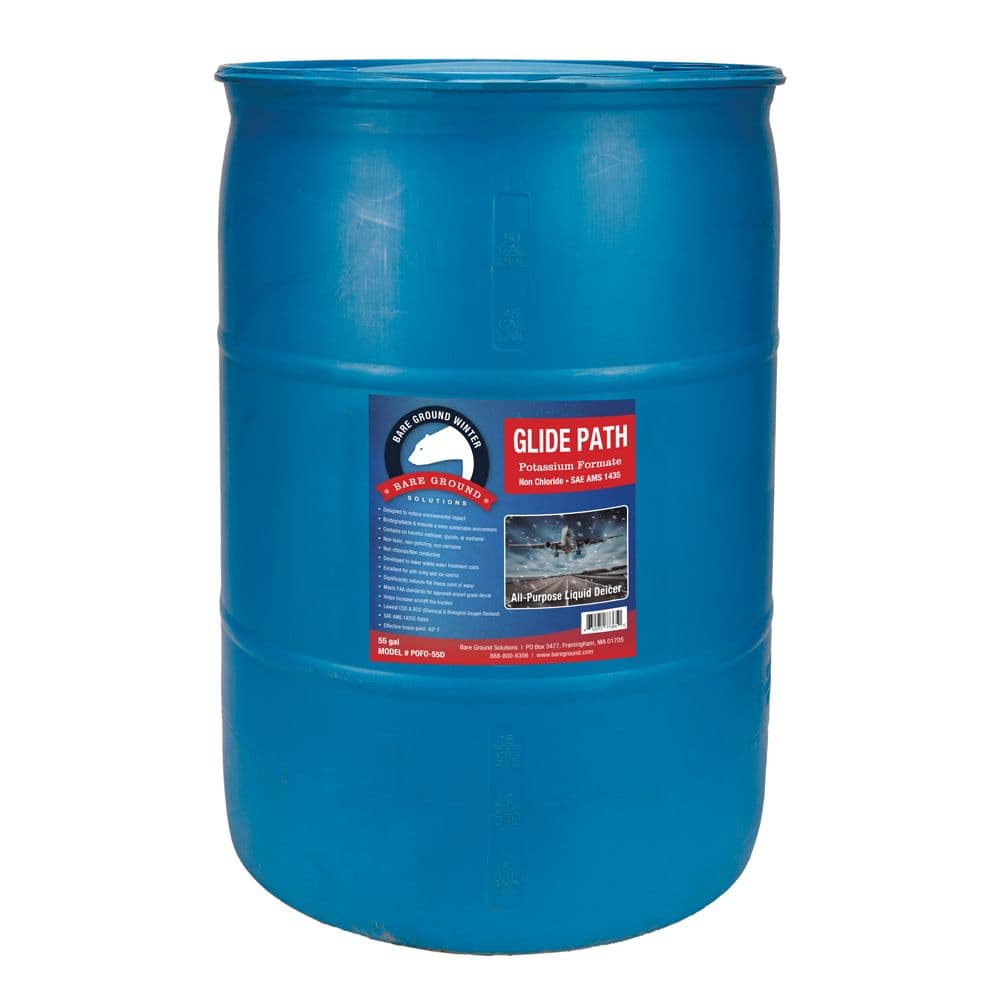 Bare Ground Glide Path Potassium Formate Liquid Deicer