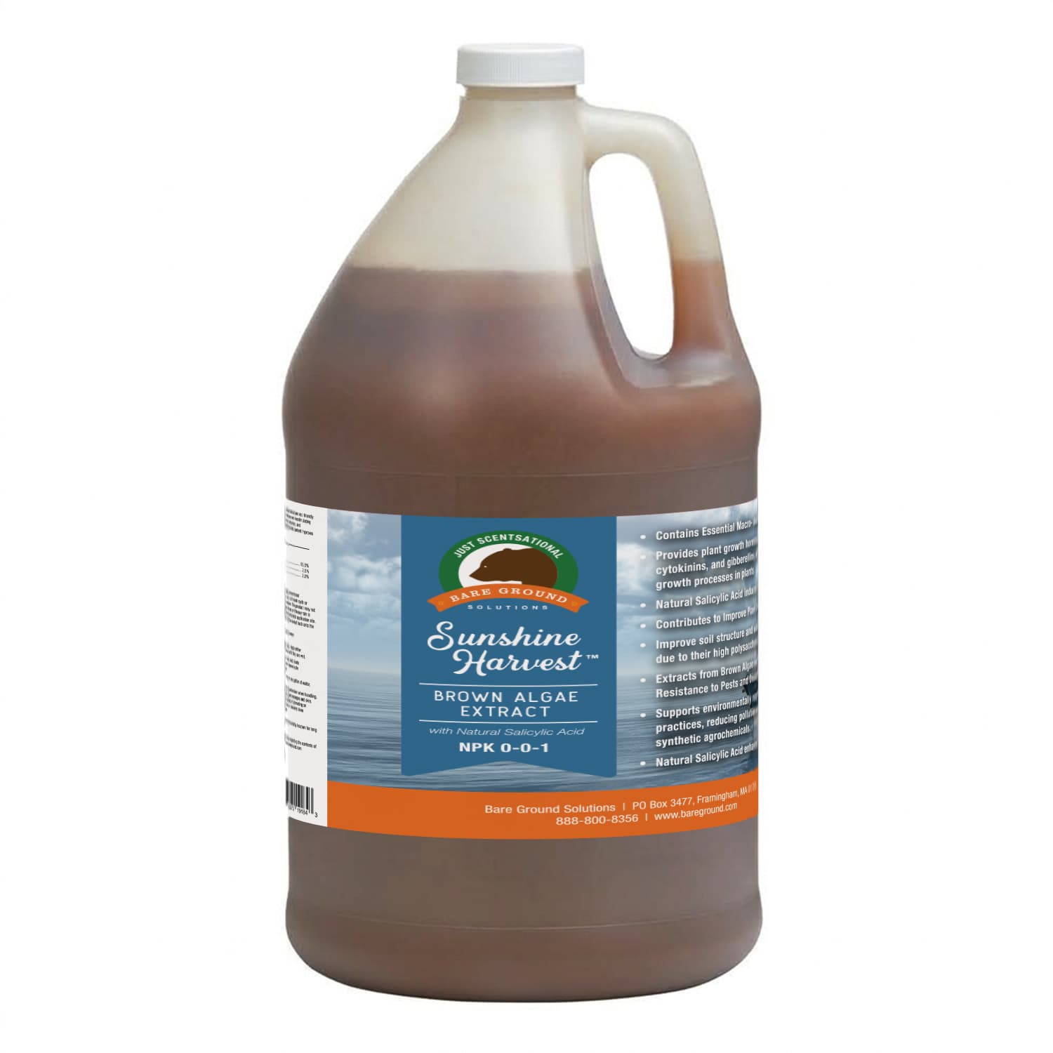Brown Algae Extract  NPK 0-0-1 with Natural Salicylic Acid - thumbnail 5