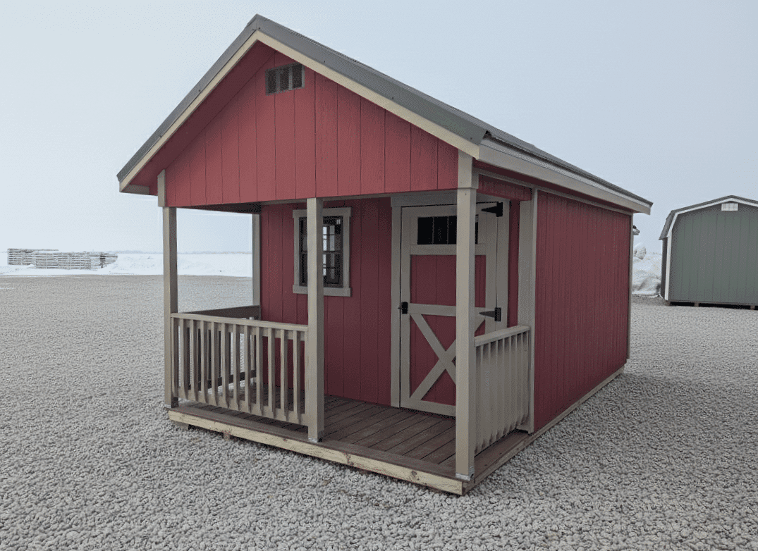 10×14 Chalet Cabin - thumbnail 2