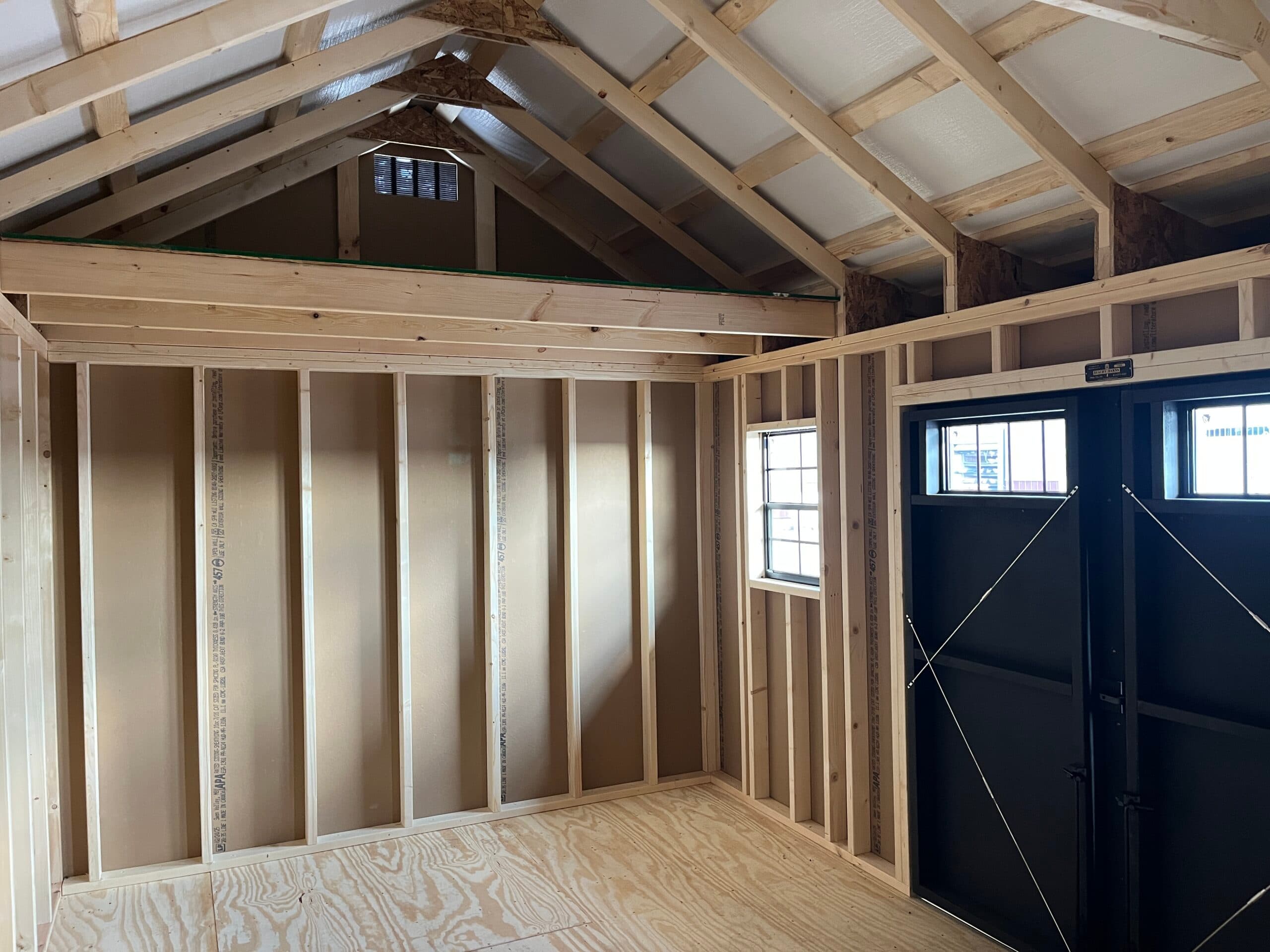 10×16 Cape Cod w/ 32″ Overhang - thumbnail 4