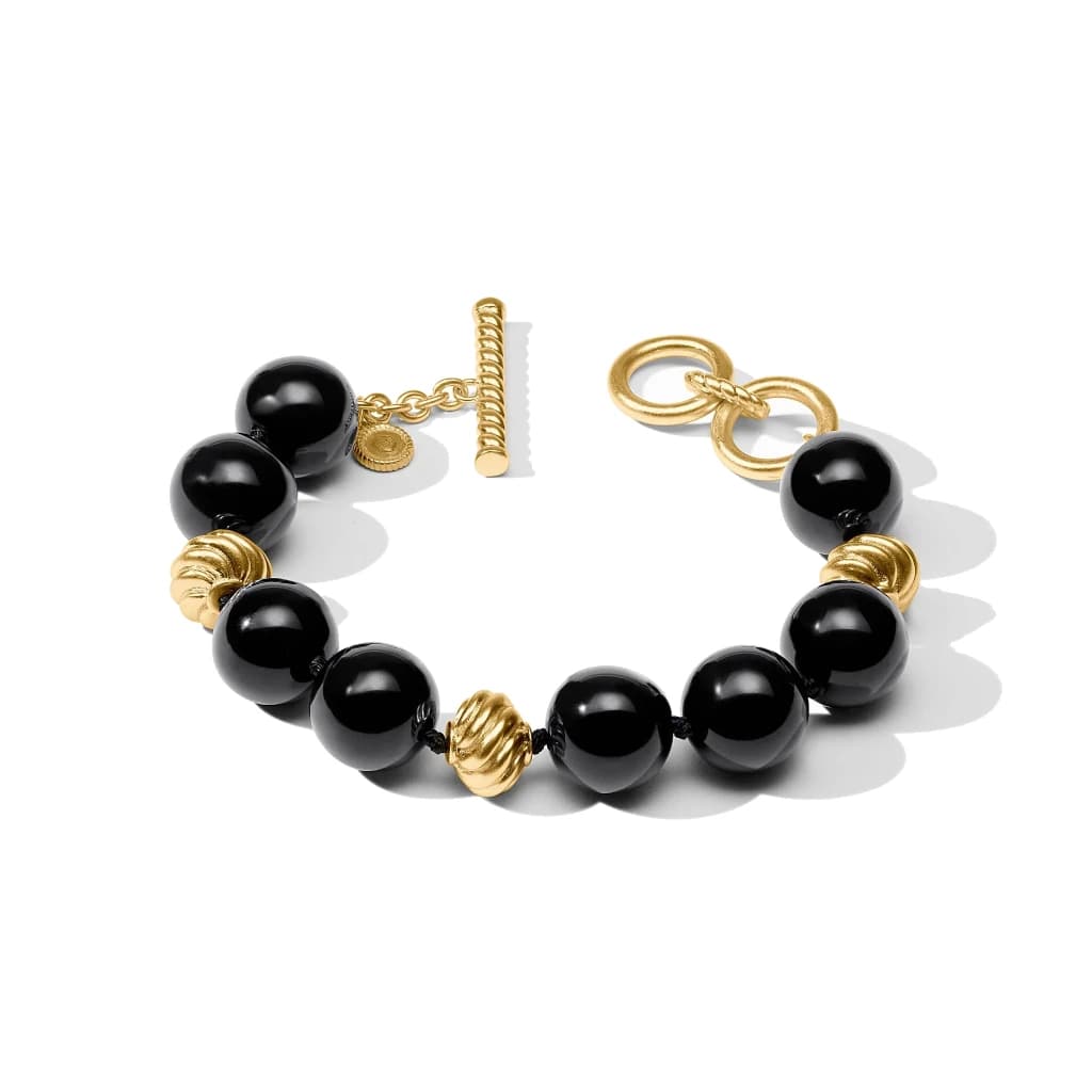 Julie Vos Ravello Bracelet – Obsidian Black