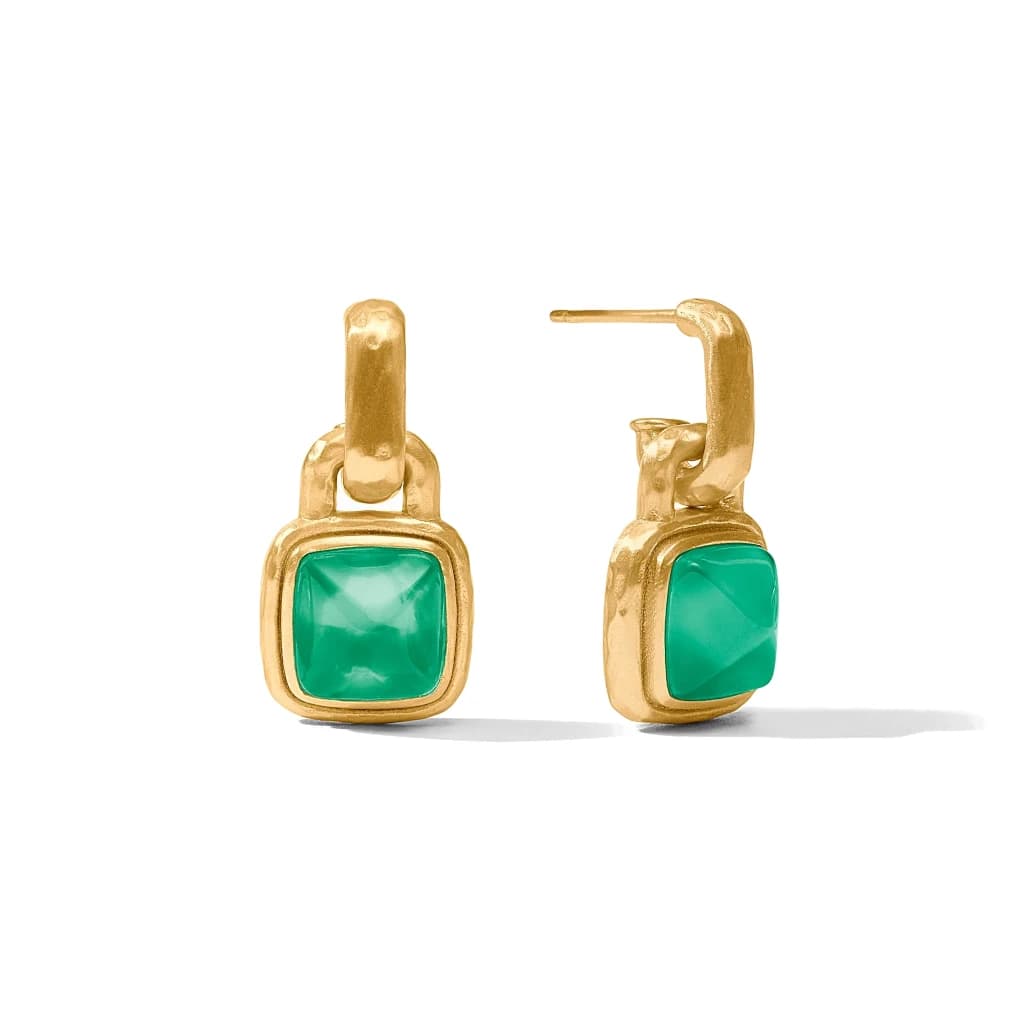 Julie Vos Sahara Hoop & Charm Earring