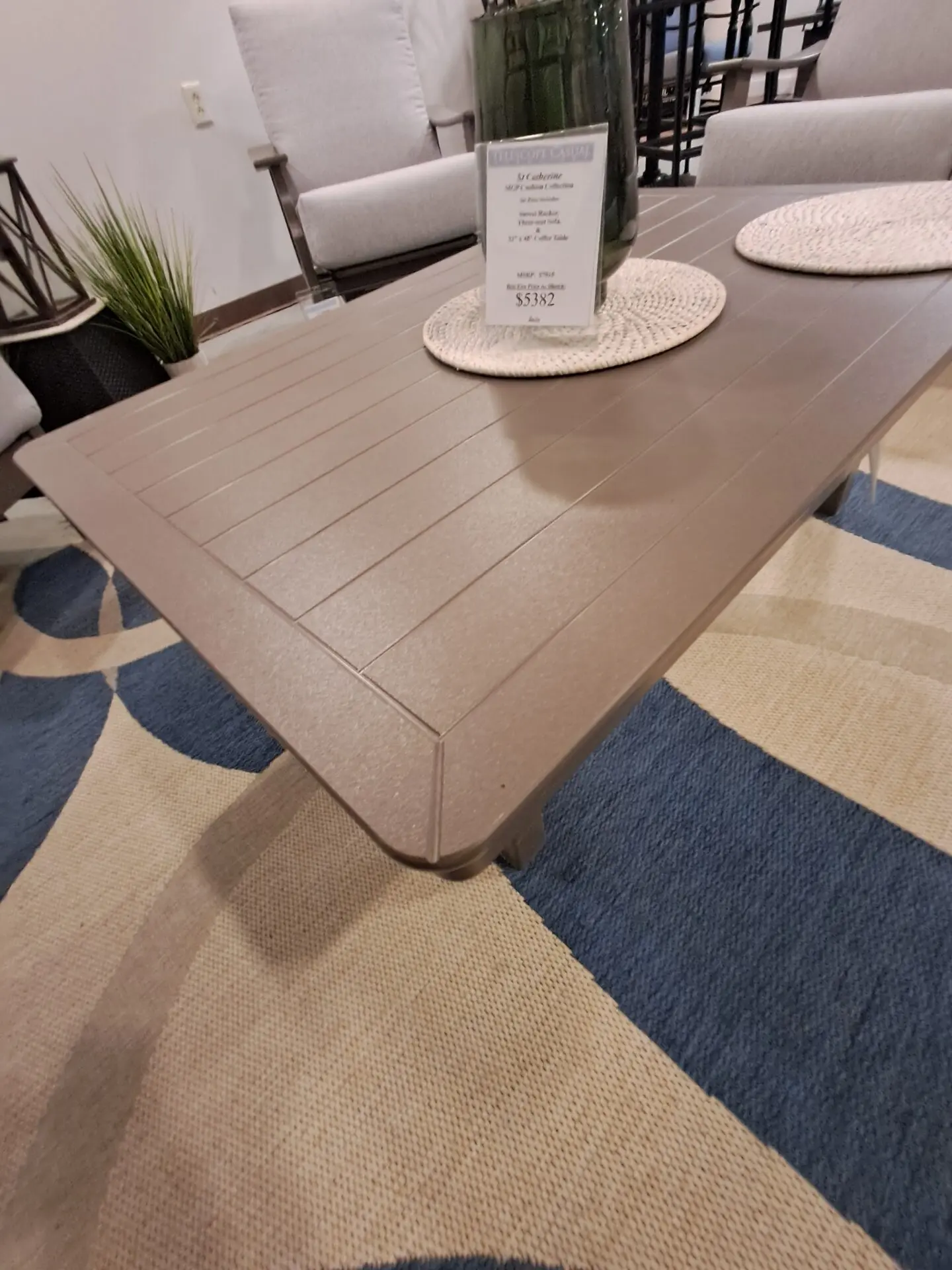 St. Catherine 4 Person Seating Group with Cushions by Telescope Casual - thumbnail 5