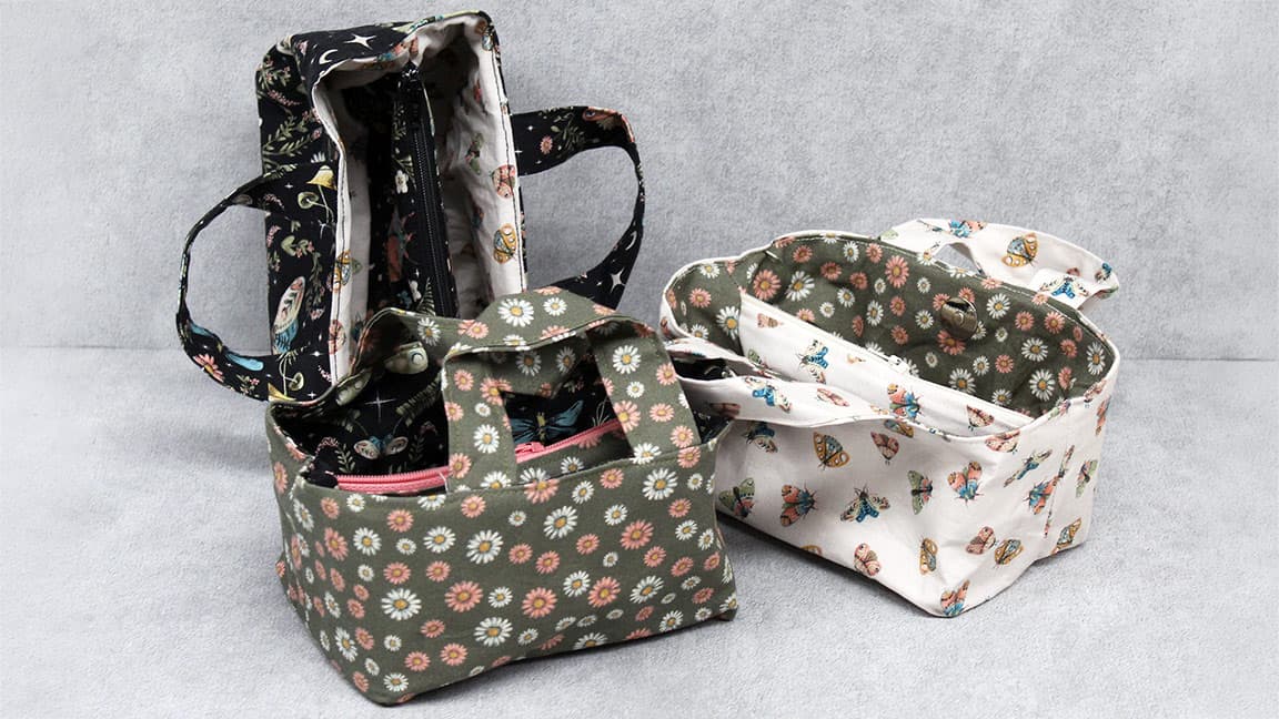 Sewing Fabric Basket, Sun. Aug. 23
